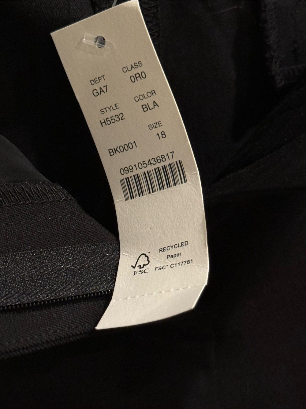 J. Crew Cameron Slim Crop Pant in Black Bi-Stretch Cotton - Picture 3 of 6